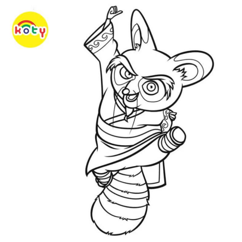 Tranh Tô Màu Kung Fu Panda - Bộ 20 Tờ Tranh Tô Màu A4 A5 Dành Cho Màu Sáp, Màu Chì - TRANH TÔ MÀU KOTY TM525 9 images upload woo2Fb3f50e1901cf7a4cc2214fb0f315cc22