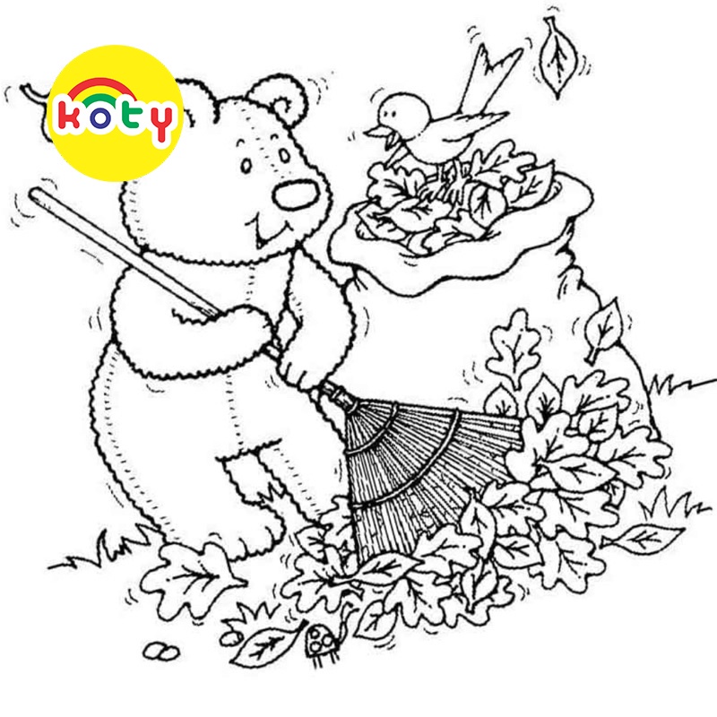 Gấu bông Teddy Bear - Set 20 Tờ Tranh Tô Màu A4 A5 Dành Cho Màu Sáp, Màu Chì - MANGA ANIME COMIC tô màu 3 images upload woo2Fbba2b1a2d63199e4adc00f35059d26f3