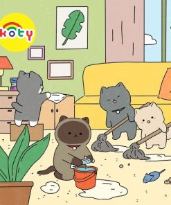 Bộ 20 tranh tô màu Happy cat giấy dầy đẹp TM2036 12 images upload woo2Fbcdd60a59bdf51462bc060c1e0409147