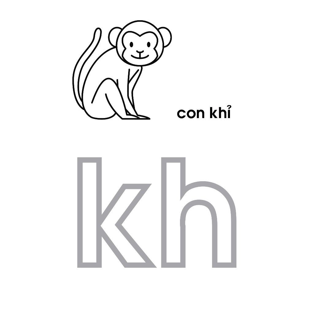 Bộ 11 Tranh Chữ Cái Phụ Âm Ghép Tiếng Việt Rỗng Cho Bé Tô Màu - Giúp Bé Làm Quen Chữ Ghép - Hình Tô Màu TV51 2 images upload woo2Fc02d77e7debf8141850983594d3e000c