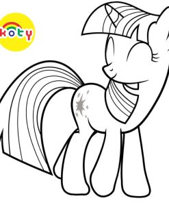 Twilight Sparkle Pony Unicorn - Set 10 Tờ Tranh Tô Màu A4 A5 Dành Cho Màu Sáp, Màu Chì - MANGA ANIME COMIC tô màu 14 images upload woo2Fcac1d5cc63b7b1be4b679b5f8ab891b4