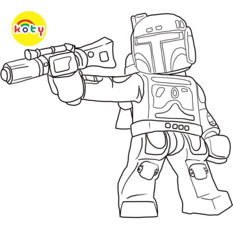 Tranh Tô Màu LEGO Star War - Bộ 10 Tờ Tranh Tô Màu A4 A5 Dành Cho Màu Sáp, Màu Chì - TRANH TÔ MÀU KOTY 8 images upload woo2Fd75d6eb569c159ddedb766f55eec625d