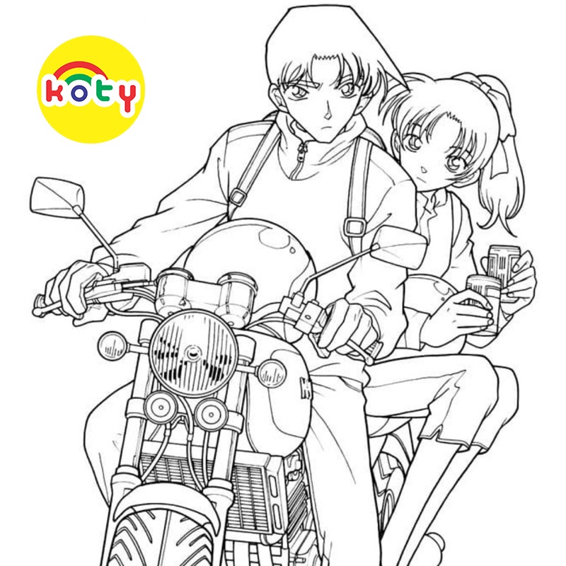 Truyện tranh Manga Nhật Bản - Set 20 Tờ Tranh Tô Màu A4 A5 Dành Cho Màu Sáp, Màu Chì - TM163 5 images upload woo2Fd88b1fc2995edf9326371b90bf106d61 1