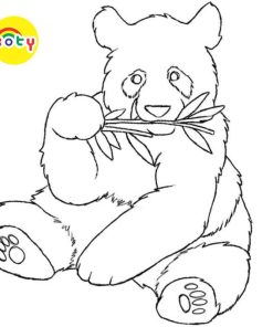 Tranh Tô Màu Gấu trúc Panda - Bộ 20 Tờ Tranh Tô Màu A4 A5 Dành Cho Màu Sáp, Màu Chì - TRANH TÔ MÀU KOTY 15 images upload woo2Fdc599376c0452e6ae796e94c788f582b
