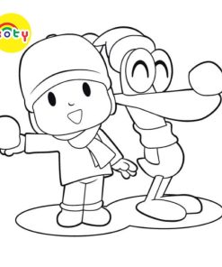 Tranh Tô Màu Pocoyo - Bộ 50 Tờ Tranh Tô Màu A4 A5 Dành Cho Màu Sáp, Màu Chì - TRANH TÔ MÀU KOTY 11 images upload woo2Fe879e018655a562b0b07f25232ed4394