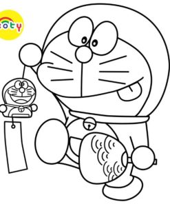 Tranh Tô Màu Doraemon Nobita - Bộ 20 Tờ Tranh Tô Màu Dành Cho Màu Sáp, Màu Chì - TRANH TÔ MÀU KOTY 12 images upload woo2Ffb3a612aea1d5e664d5a346d6830e6ef
