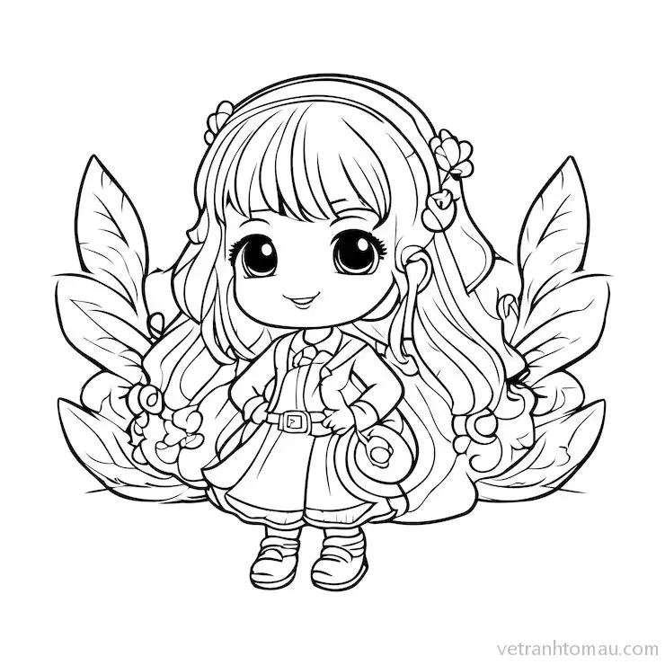 Bộ Sưu Tập Tranh Tô Màu Anime Cute 23 Bo Suu Tap Tranh To Mau Anime Cute 2 5 Result