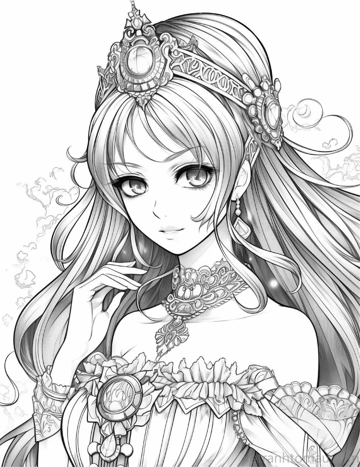 Bộ Sưu Tập Tranh Tô Màu Anime Cute 27 Bo Suu Tap Tranh To Mau Anime Cute 2 7 Result