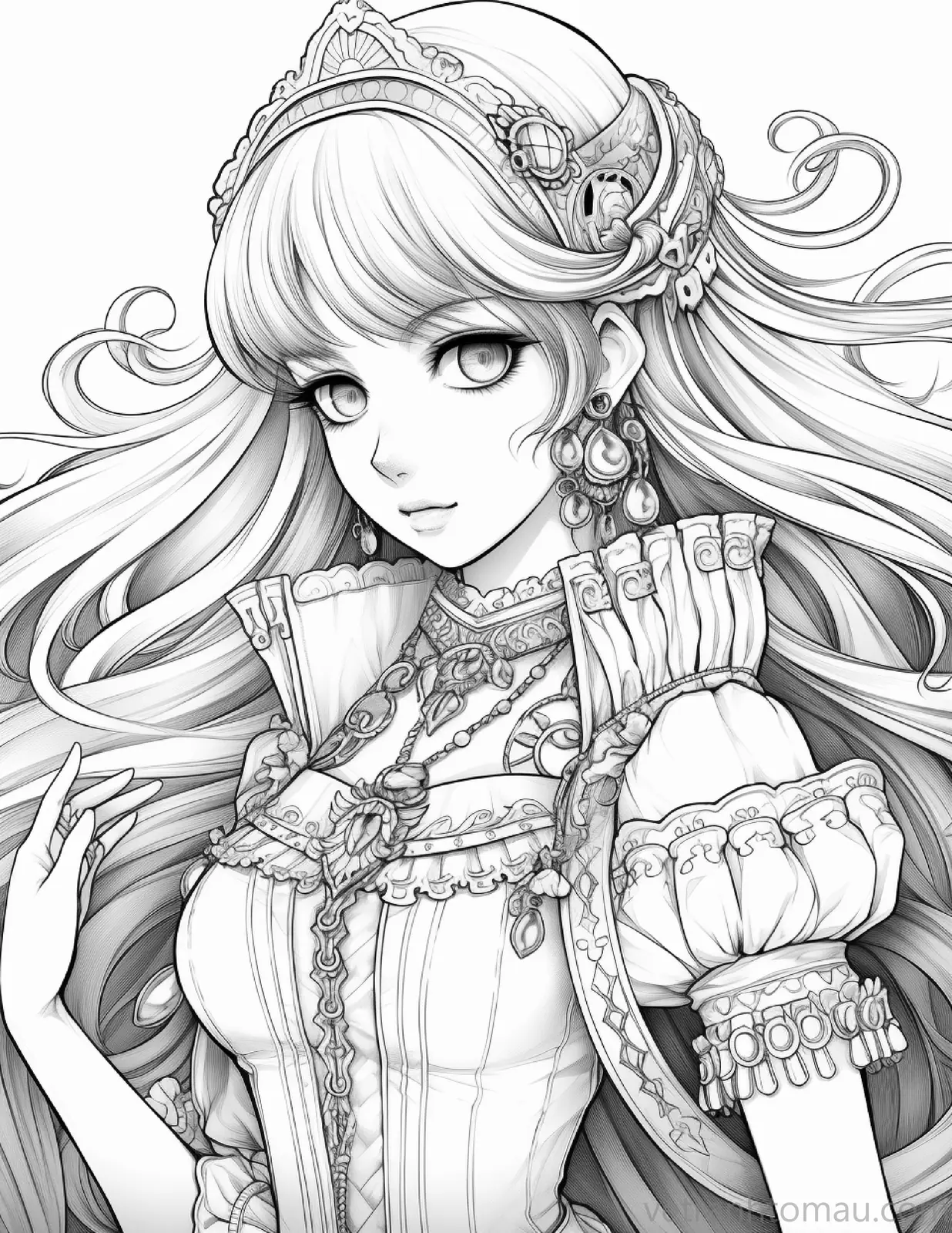 Bộ Sưu Tập Tranh Tô Màu Anime Cute 29 Bo Suu Tap Tranh To Mau Anime Cute 2 8 Result
