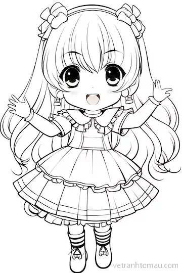 Bộ Sưu Tập Tranh Tô Màu Anime Cute 2 Bo Suu Tap Tranh To Mau Anime Cute 2 Result