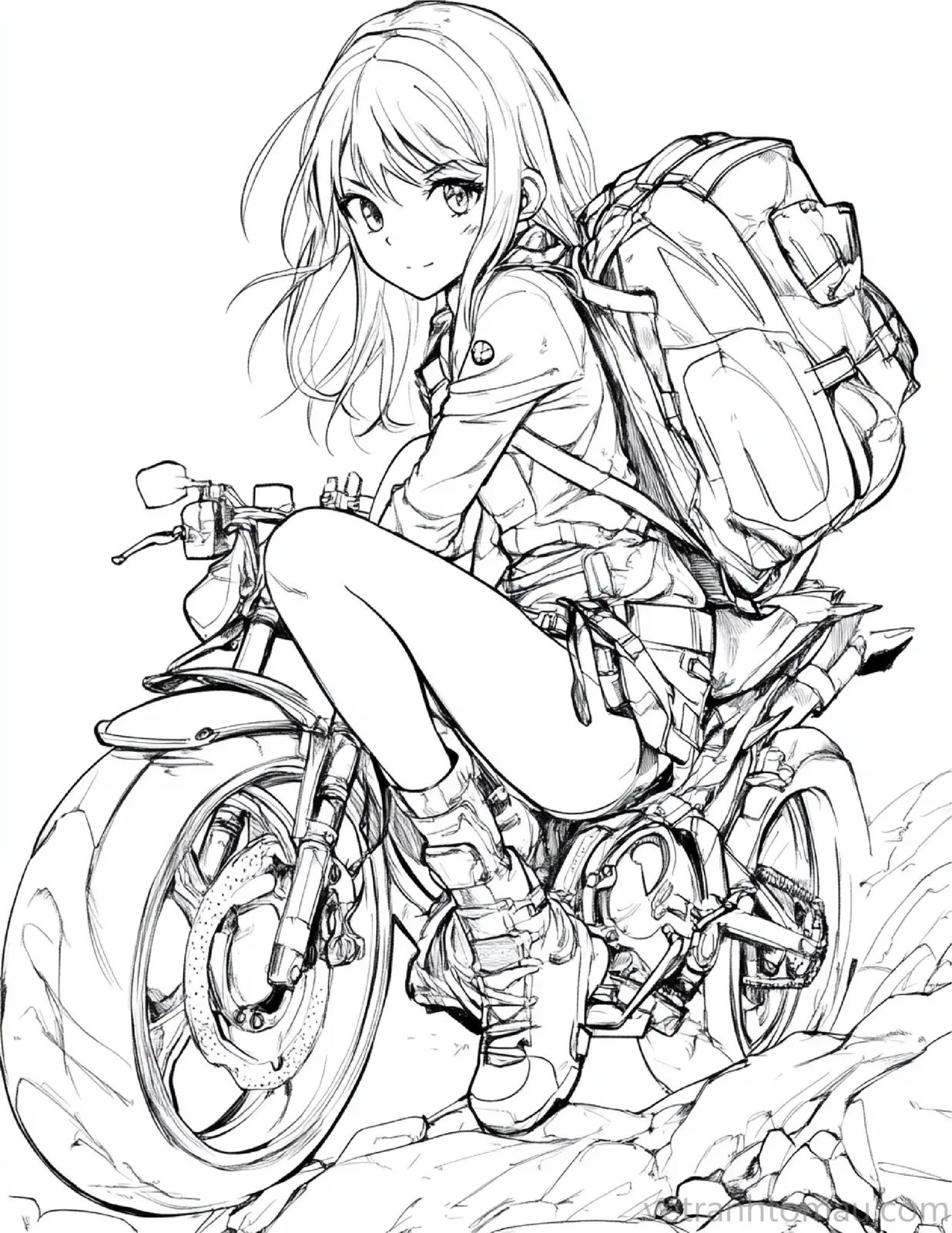 Mẫu tranh tô màu cô gái anime siêu đẹp và được fan yêu thích 14 Bo Tranh To Mau Co Gai Anime Dep Danh Cho Nguoi Yeu Ve 2 23 Result