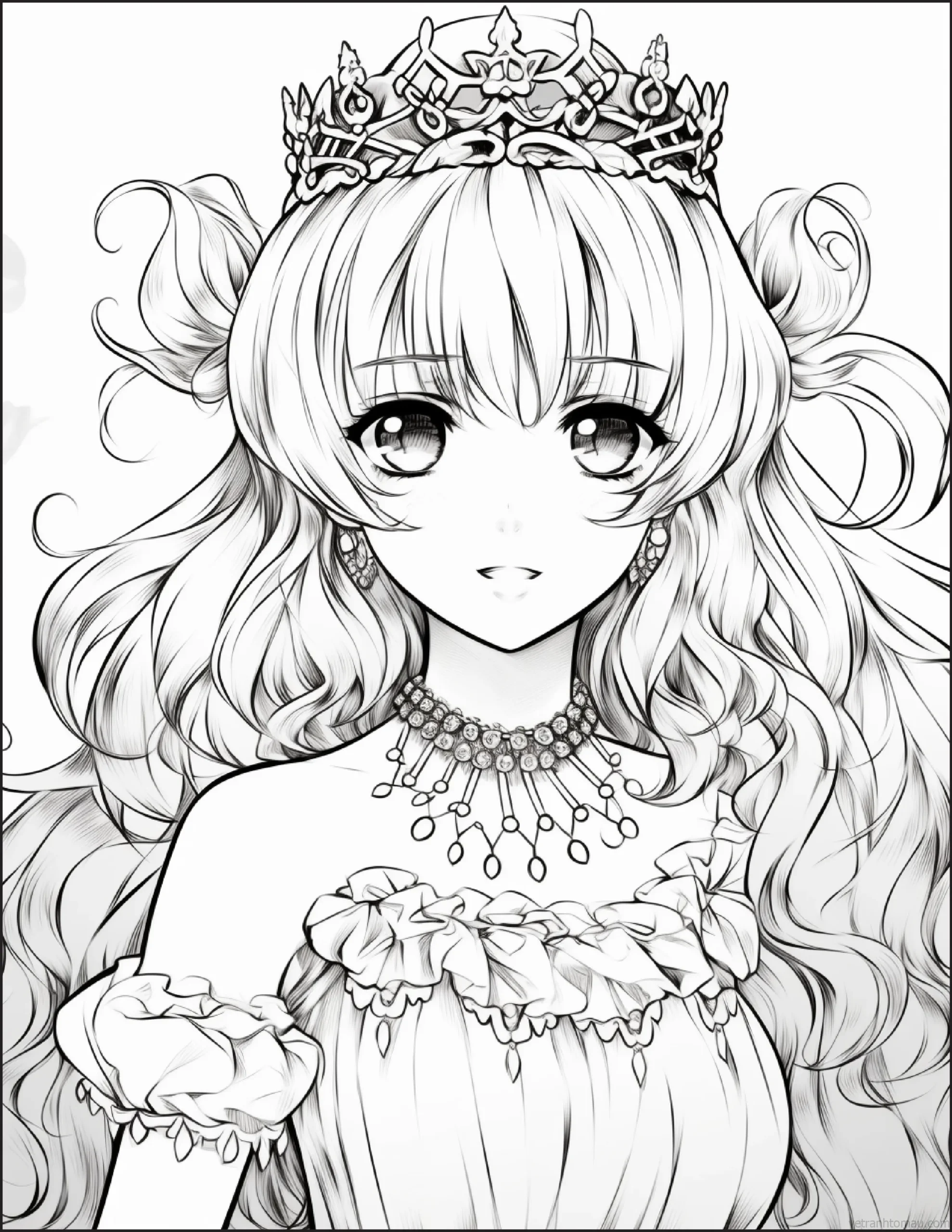 Bộ sưu tập tranh tô màu công chúa anime chibi đẹp và dễ thương cho bé 20 Bo Suu Tap Tranh To Mau Cong Chua Anime Chibi Dep Va De Thuong Cho Be2 4214578 Result