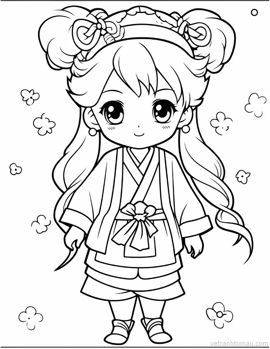 Khám phá Thế giới Tranh Tô Màu Công Chúa Chibi Cute Đơn Giản 6 Kham Pha The Gioi Tranh To Mau Cong Chua Chibi Cute Don Gian 3 Result