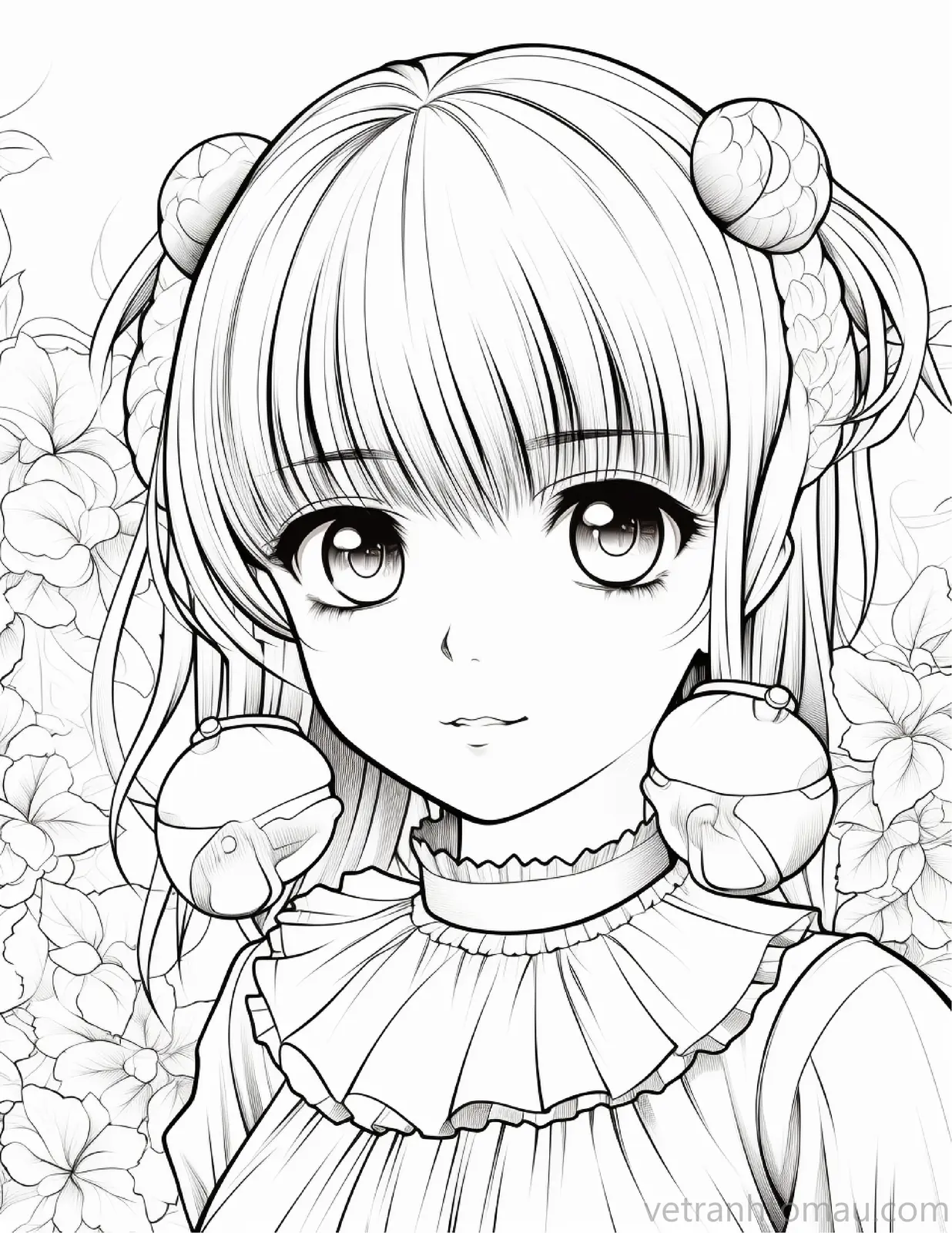 Tap Hop Nhung Buc Tranh To Mau Cong Chua Chibi Cute De Thuong Va Anime Chibi Dep 2 6 Result