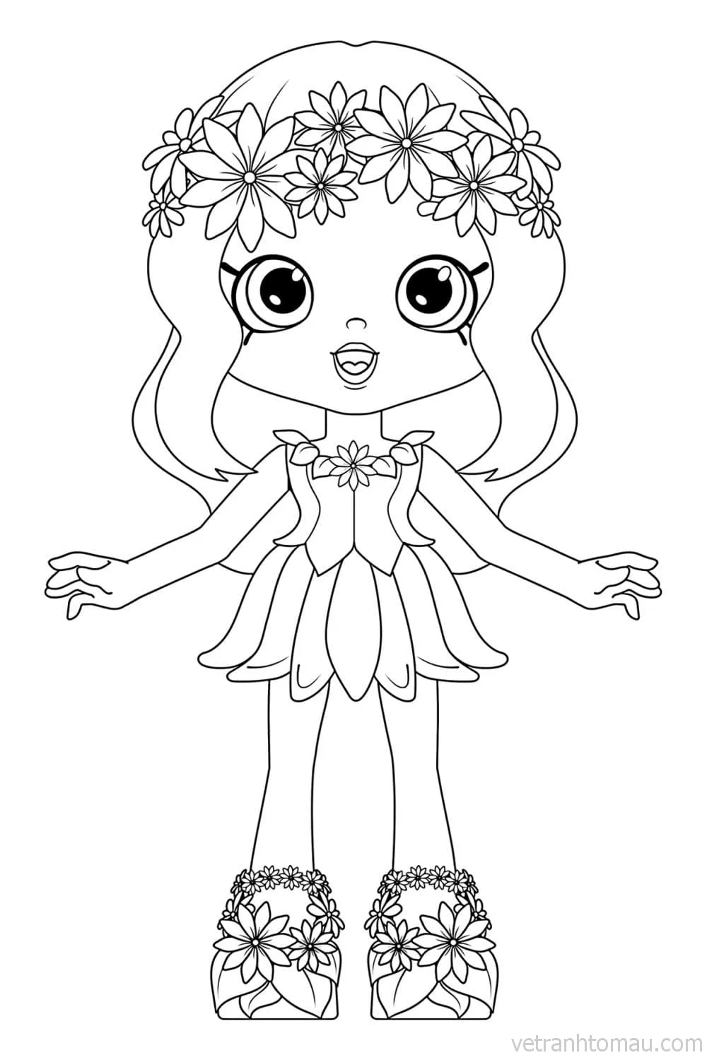 Tranh tô màu công chúa anime xinh xắn cho fan manga 18 Tranh To Mau Cong Chua Anime Chibi Co Gai De Thuong Cho Be Tap To Mau 31 Result
